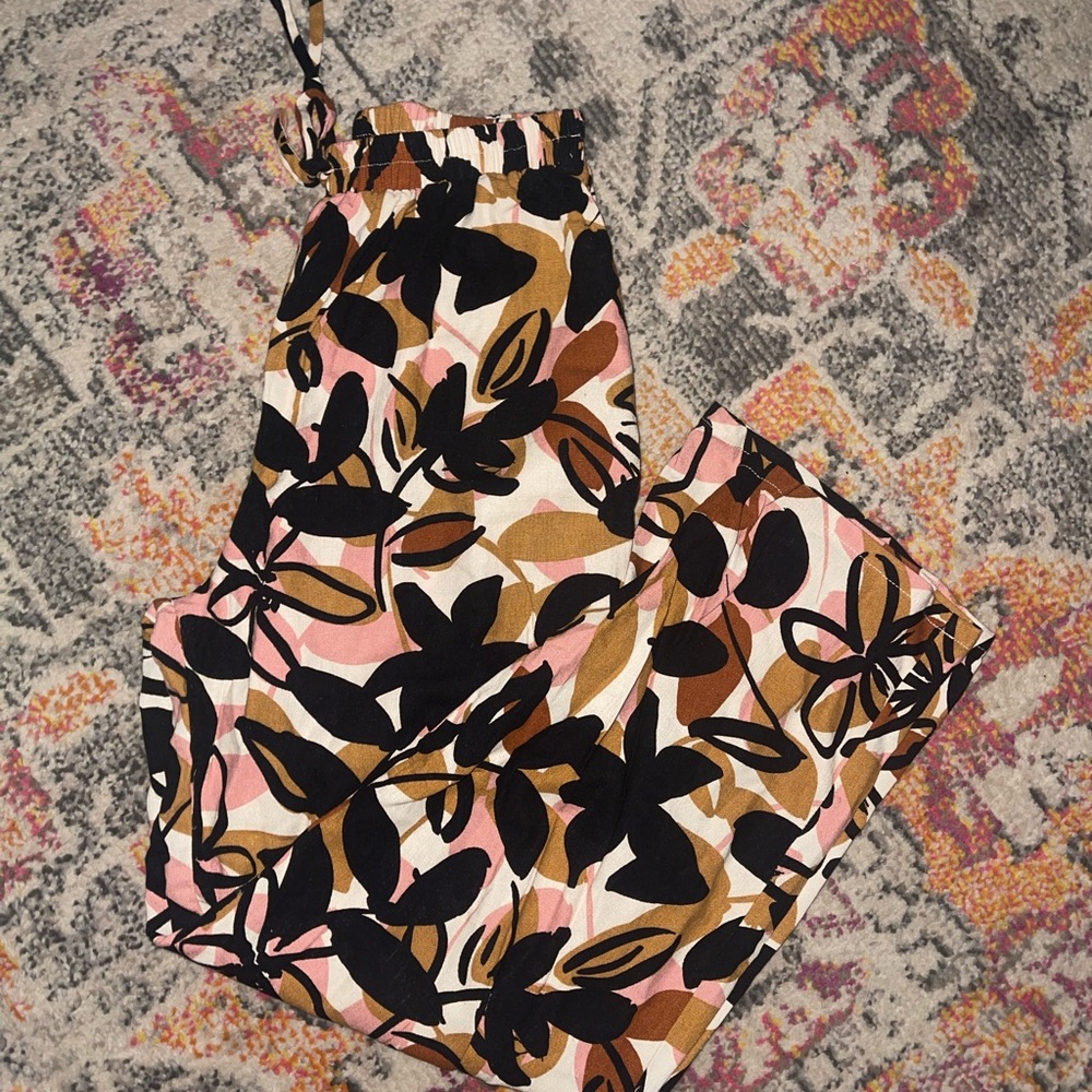 Floral Print Pants